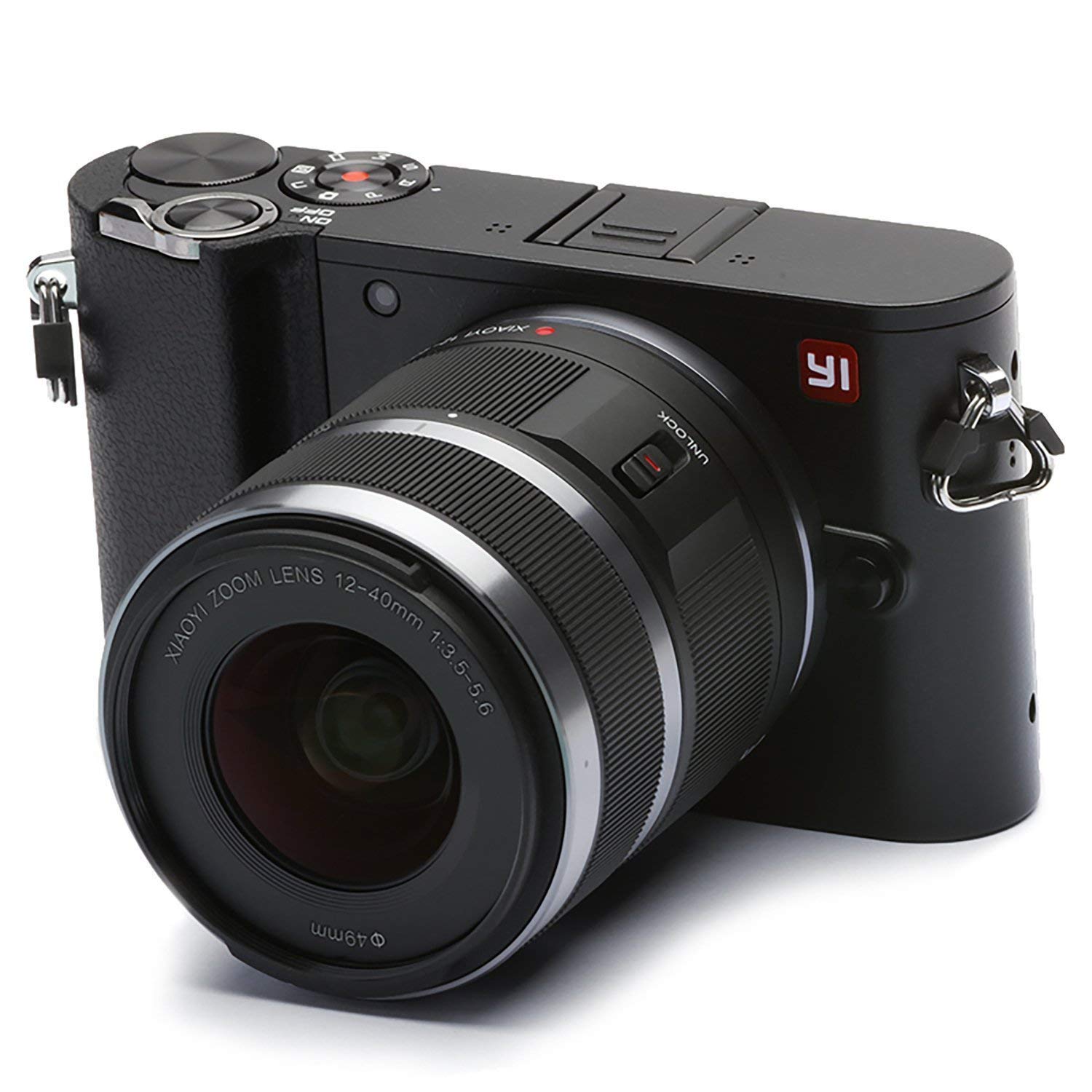 YI M1 Mirrorless Digital Camera with 12-40mm F3.5-5.6 Lens, Black